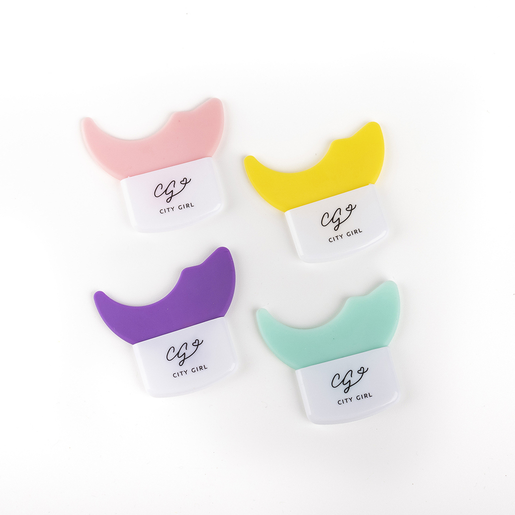 Moldes para delineado y pestañas City Girl