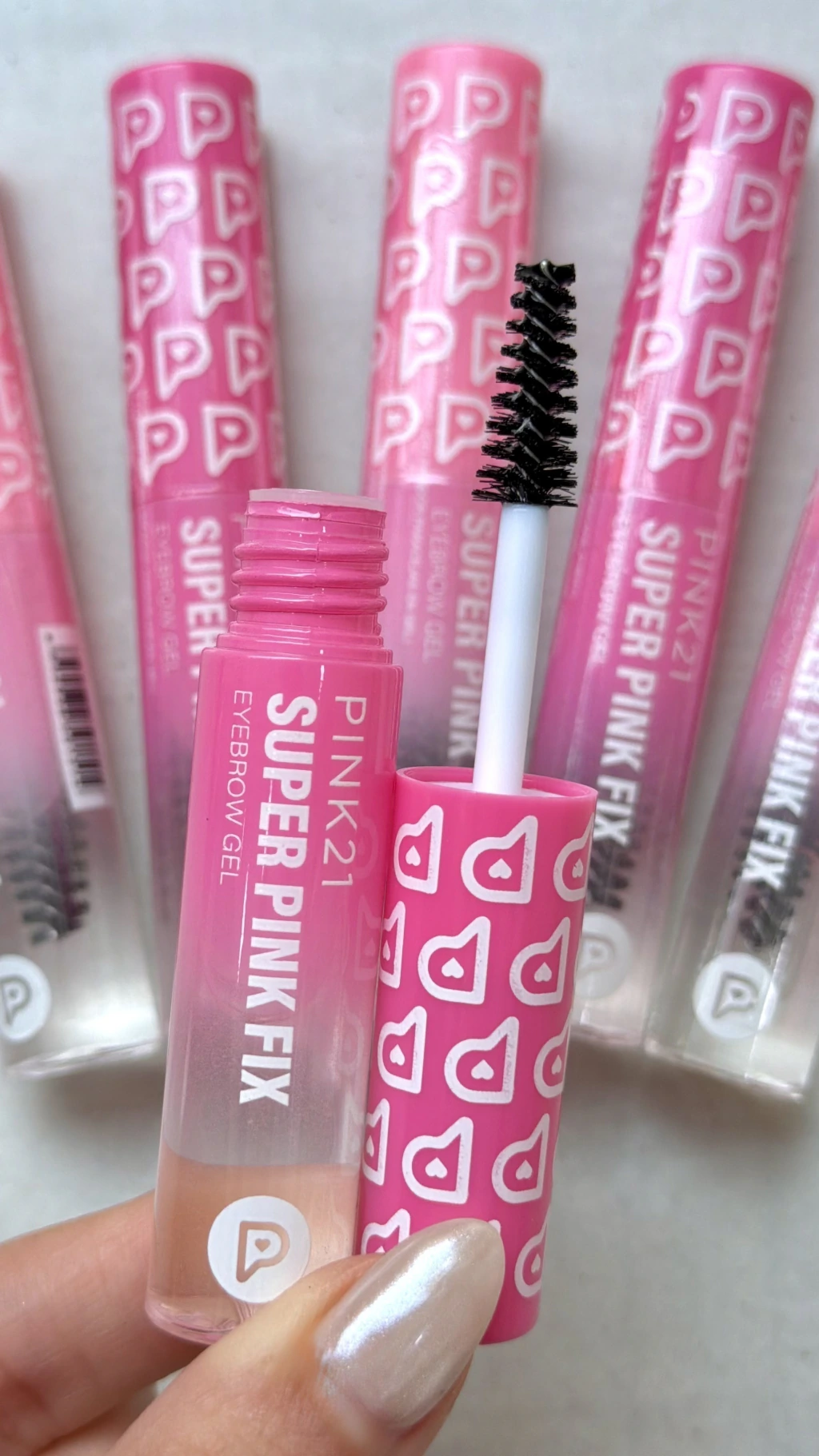 Vista 2 de Gel de cejas súper Pink Fix - Pink 21
